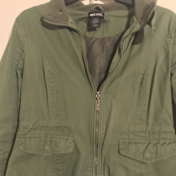 Wet Seal Green Jacket - Picture 2 of 5
